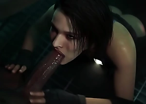 Jill Valentine Deep Mouth - Resident Evil 3