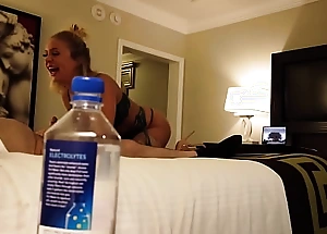 Stupid Duct Bottle! Madelyn Monroe Bonks Stranger in Vegas