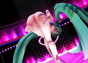 Hatsune Miku happenstance circumstances anal sex for rub-down the saucy maturity and loves it MMD - By [KATSUOO]