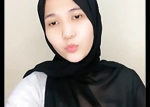 Abg Hijab Lagi Sange Live