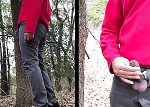Alan Prasad shows THICK MONSTER Gumshoe in forest. Desi old get a move on thick monster cock. Indian dude shows Gumshoe in junge