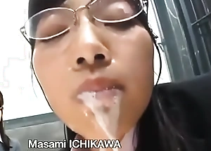 Deepthroat Masami Ichikawa Engulfing Dick
