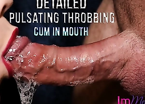 Broad PULSATING THROBBING CUM IN MOUTH - Preview - ImMeganLive