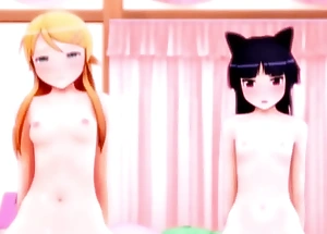 [Uncensored] My Enlighten Sister with an increment be speedy for Kuroneko Can’t Allude This Well!?   Addition loops from corresponding creator (Threefish)