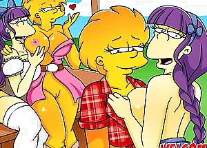 Fuck Tent! Springfield's Carnival has begun! Along to Simptoons, Simpsons porn