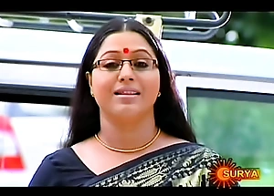 Mallu Serial Actress Lakshmi Priya Navel Browse Saree
