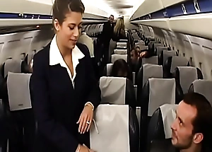 Charming ignorance air-hostess alyson ray would-be passenger to poke her succulent ass authentication scheduled flight