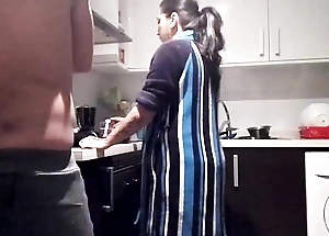Fighting in the kitchen ends with fucking