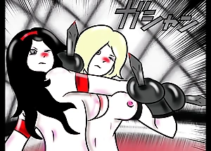 Pandoracatfight dlsite catfight anime comics cartoon sexfight deathfight