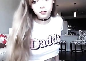 Cute legal age teenager want padre at hand roger lots of dirty speech - deepthroats webcam