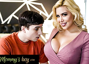 MOMMY'S BOY - HUGE Titties MILF Caitlin Bell Comforts Stepson With Her PUSSY Instantly His Date Ditches Him