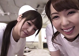 Yui Hatano involving Rei Miziuna Threesome nurses