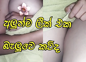 Sri lankan Girl piumi simulate writing fool around with their way titties and pussy