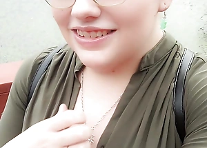 Mart bbw mummy flashes cute small confidential big nipples outdoors