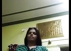 1~ Desi aunty showing off sexy come up