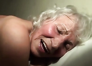 Extreme horny 76 grow older ancient granny rough fucked