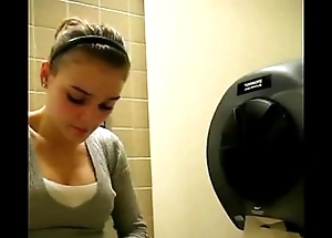 Legal age teenager misappropriation added to turning-point to rest room wc